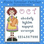 (image for) Annie Mini Sampler 010 October